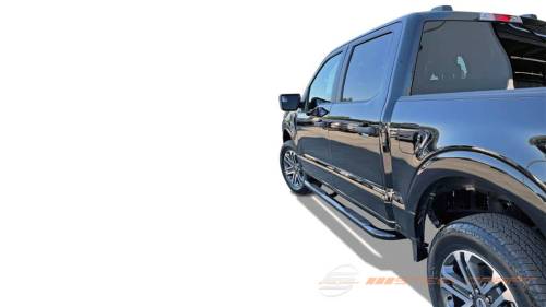 Steelcraft - Steelcraft 3" Round Side Bars for Nissan (2022-24) Pathfinder (Stainless)