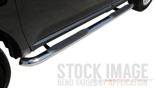 Steelcraft - Steelcraft 3" Round Side Bars for Nissan (2014-20) Rogue (Black, Excl. 2014 Select and Sport Model)
