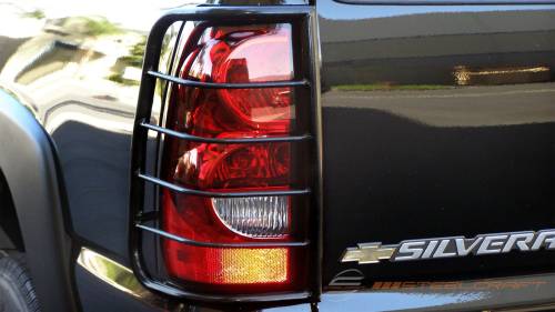 Steelcraft - Steelcraft Taillight Guards for Dodge/Ram (2009-26) 1500 & (10-26) 2500/3500 (Black, Excl. 09 2500 Series)