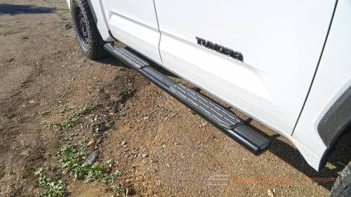 Steelcraft - Steelcraft 5" Oval Side Bars for Toyota (2022-25) Tundra CrewMax (Black)