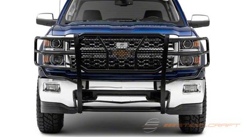 Steelcraft - Steelcraft HD Grille Guard for Chevy (2014-19) Silverado 1500 (Black)