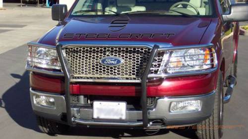 Steelcraft - Steelcraft Grille Guard for Ford (2004-08) F-150 (Black)