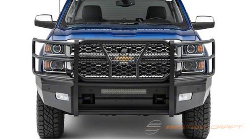 Steelcraft - Steelcraft Elevation Front Bumper for Chevy (2014-19) Silverado 1500 (Fine Textured Black)