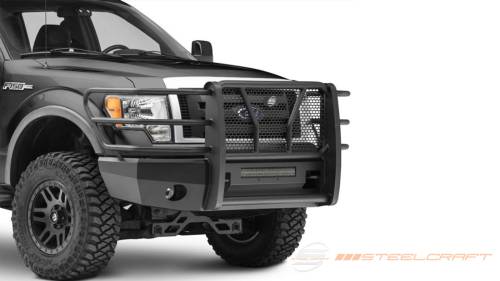 Steelcraft - Steelcraft Elevation Front Bumper for Ford (2009-14) F-150 (Fine Textured Black)