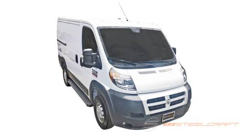 Steelcraft - Steelcraft STX600 Running Boards for Ram (2014-24) ProMaster (Black)