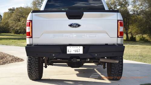 Steelcraft - Steelcraft Elevation Rear Bumper for Ford (2015-23) F-150 (Fine Textured Black)