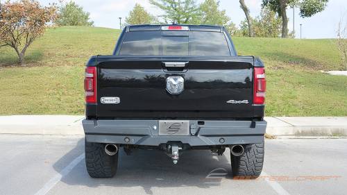 Steelcraft - Steelcraft Elevation Rear Bumper for Ram (2019-24) 1500 (Fine Textured Black)