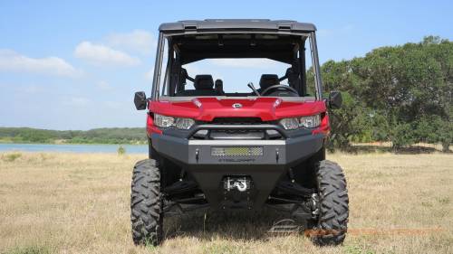 Steelcraft - Steelcraft UTV Front Bumper Replacement for Can-Am (2016-25) Defender (Fine Textured Black)