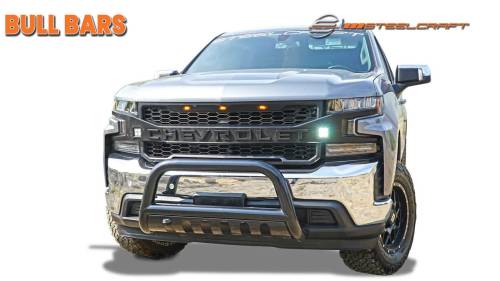 Steelcraft - Steelcraft Bull Bar for Chevy (2019-24) Silverado 1500 (Stainless)
