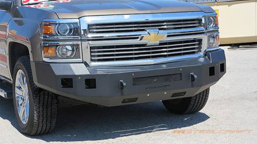 Steelcraft - Steelcraft Fortis Front Bumper for Chevy (2014-15) Silverado 1500 (Fine Textured Black)