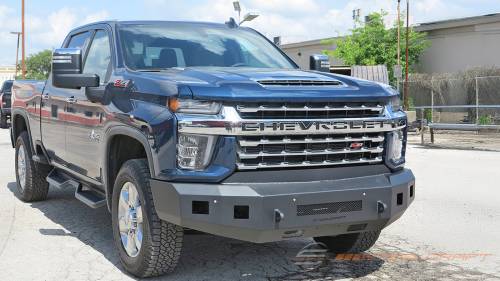 Steelcraft - Steelcraft Fortis Front Bumper for Chevy (2020-23) Silverado 2500/3500 (Textured Black)