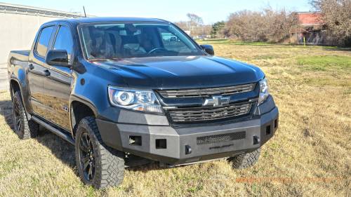 Steelcraft - Steelcraft Fortis Front Bumper for Chevy (2015-20) Colorado (Textured Black, Excl. ZR2)