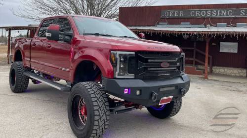 Steelcraft - Steelcraft Fortis Front Bumper for Ford (2017-20) F-550 & (17-22) F-250/350/450 (Textured Black)