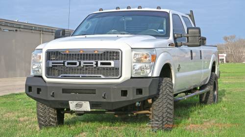 Steelcraft - Steelcraft Fortis Front Bumper for Ford (2011-16) F-250/350/450/550 (Textured Black)
