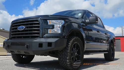 Steelcraft - Steelcraft Fortis Front Bumper for Ford (2015-17) F-150 (Textured Black)