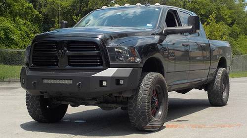 Steelcraft - Steelcraft Fortis Front Bumper for Dodge/Ram (2010-18) 2500/3500 (Textured Black)