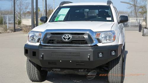 Steelcraft - Steelcraft Fortis Front Bumper for Toyota (2005-15) Tacoma (Textured Black)