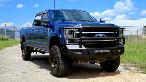 Steelcraft - Steelcraft Fortis Maxx Front Bumper for Ford (2017-22) F-250/350 (Textured Black)