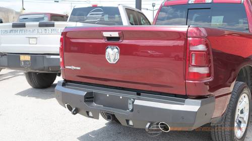 Steelcraft - Steelcraft Fortis Rear Bumper for Ram (2019-24) 1500 (Textured Black, Excl. classic)