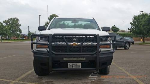 Steelcraft - Steelcraft Elevation Aluminum Front Bumper for Chevy (2014-19) Silverado 1500 (Fine Textured Black)