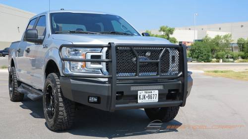 Steelcraft - Steelcraft Elevation Aluminum Front Bumper for Ford (2015-17) F-150 (Fine Textured Black)