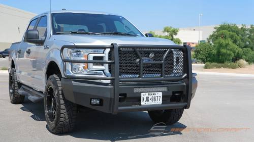 Steelcraft - Steelcraft Elevation Aluminum Front Bumper for Ford (2018-20) F-150 (Fine Textured Black)