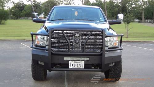 Steelcraft - Steelcraft Elevation Aluminum Front Bumper for Dodge/Ram (2010-18) 2500 & (11-18) 3500 (Fine Textured Black)