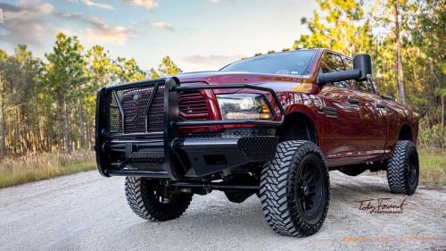 Steelcraft - Steelcraft HD Front Bumper Replacement for Ram (2019-24) 1500 (Black, With Receiver)