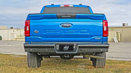 Steelcraft - Steelcraft HD Rear Bumper Replacement for Ford (2015-26) F-150 (Black)