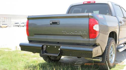 Steelcraft - Steelcraft HD Rear Bumper Replacement for Toyota (2014-21) Tundra (Black)