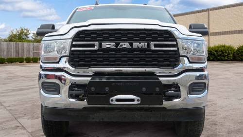 Steelcraft - Steelcraft Winch Tray for Ram (2019-26) 2500/3500 (Black)