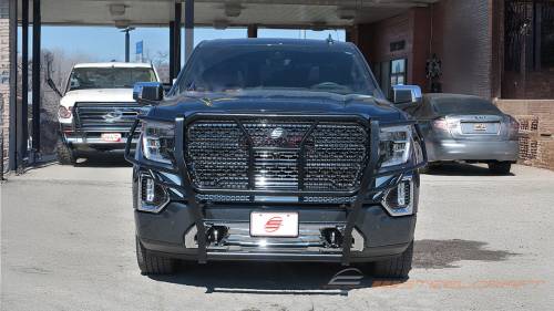 Steelcraft - Steelcraft HD Grille Guard for GMC (2019-22) Sierra 1500 (Black, Excl. 2019 Limited aka classic, Includes Diesel)