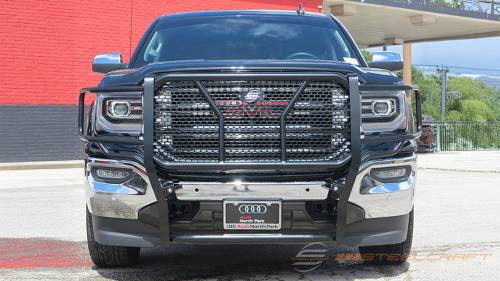 Steelcraft - Steelcraft HD Grille Guard for GMC (2016-19) Sierra 1500 (Black)