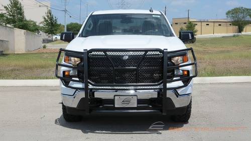 Steelcraft - Steelcraft HD Grille Guard for Chevy (2019-26) Silverado 1500 (Black, Excl. 2019 LD)