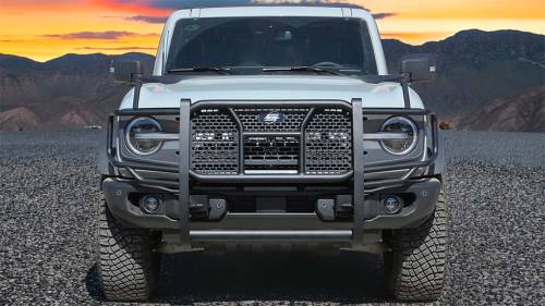 Steelcraft - Steelcraft HD Grille Guard for Ford (2022-26) Bronco 4-Door (Black)