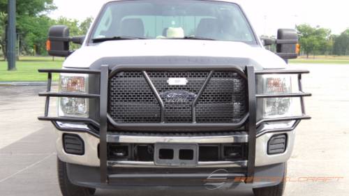 Steelcraft - Steelcraft HD Grille Guard for Ford (2011-16) F-250/350/450/550 (Black)