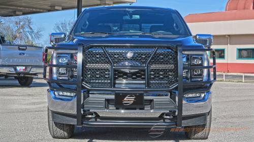 Steelcraft - Steelcraft HD Grille Guard for Ford (2015-24) F-150 (Black, Front Camera)