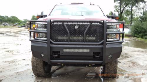 Steelcraft - Steelcraft Elevation Front Bumper for Chevy (2015-19) Silverado 2500/3500 (Fine Textured Black)
