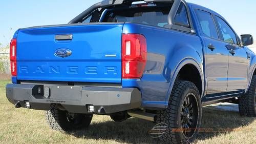 Steelcraft - Steelcraft Fortis Rear Bumper for Ford (2019-23) Ranger (Textured Black)