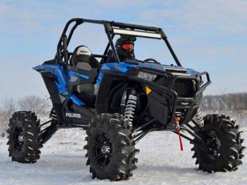 SuperATV - SuperATV 10" Lift Kit for Polaris (2016-21) RZR XP Turbo (Rhino 2.0 Axles, Black)