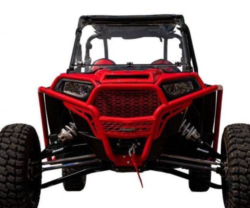SuperATV - SuperATV 3" Long Travel Kit—Chromoly Tubed for Polaris (2017-23) RZR XP 1000 (Higher Lift Edition, Black)
