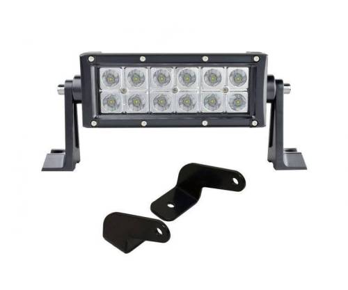 SuperATV - SuperATV 6" Combination Spot / Flood Light Bar (w/ Low Profile Bracket (Universal))