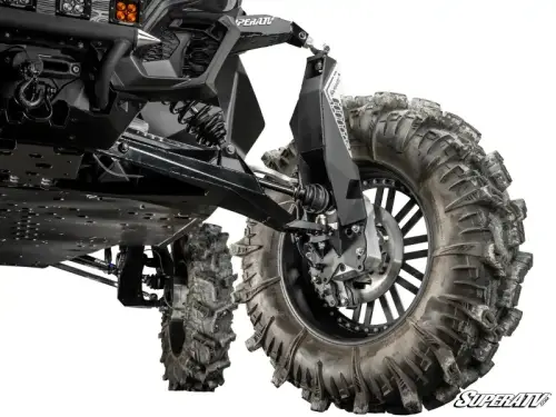 SuperATV - SuperATV 6" Portal Gear Lift for Can-Am (2024-26) Maverick R (30% Gear Reduction, Use Existing Stiffener)