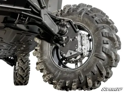 SuperATV - SuperATV 6" Portal Gear Lift for Polaris (2024-26) Ranger XD 1500 (Single Idler, Cast Housing, 45% Gear Reduction, Use Existing Fastener)