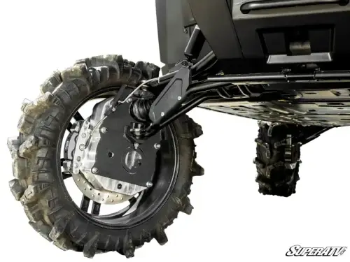 SuperATV - Superatv 8” GDP Portals for Polaris (2024-26) Ranger XD 1500 (Single Idler, 45% Gear Reduction, Billet Housing, Use Existing Frame Stiffener)