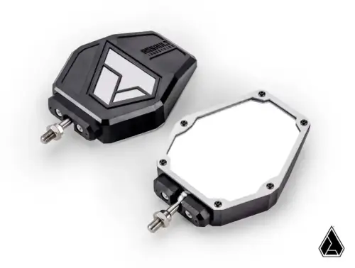SuperATV - SuperATV Assault Industries Aviator UTV Side Mirrors for Can-Am (2016-26) Defender (Pro-Fit Clamp)
