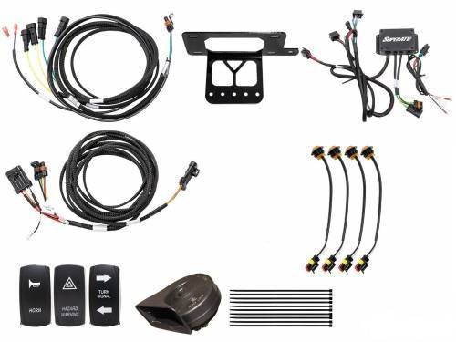 SuperATV - SuperATV Deluxe Plug & Play Turn Signal Kit for Yamaha (2016-26) Viking (No LED Strip Lights)