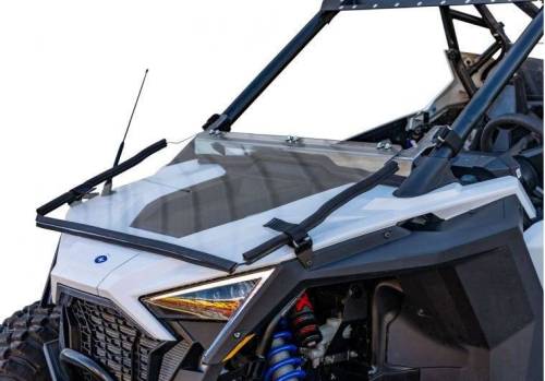 SuperATV - SuperATV Flip Down Windshield for Polaris (2020-24) RZR PRO XP
