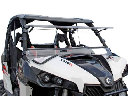 SuperATV - SuperATV Flip Windshield for Can-Am (2013-18) Maverick