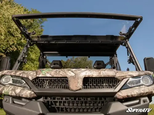 SuperATV - SuperATV Flip Windshield for CFMOTO (2022-26) UForce 1000/XL